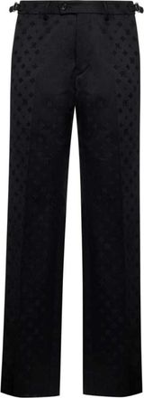 John Richmond Broeken, Heren, Zwart, L, Wol, Straight Broeken