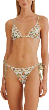 Farm Rio Farm Rio Banana Vitamin Tie Side Bikini Top