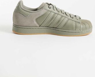 adidas Originals Superstar II sneakers grigie medie-Grigio