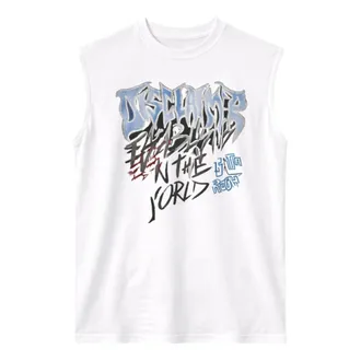 Disclaimer T-Shirt Senza Maniche 26Eds55444 - male - Disclaimer - Sleeveless Tops - White - XL - Tops
