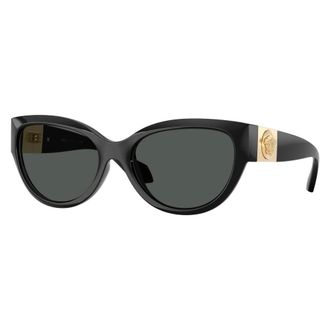 Versace Ve4524U Zonnebril - Dames - Accessoires - Zwart - Maat: 56 MM Nylon