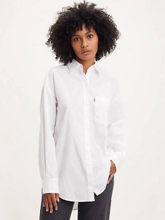 Levi's Nola Oversized Blouse - Wit / Bright White