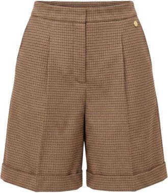 Trussardi Bermuda Shorts - Dames - Korte broeken - Bruin - Maat: S Viscose