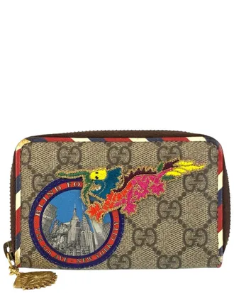 Gucci Gg Supreme Coin Case (Authentic Pre-Loved)
