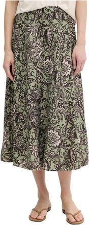 Marc O'Polo Midi Skirts - Dames - Midirokken - Veelkleurig - M - Rokken