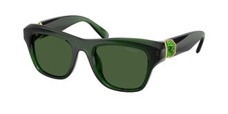 Swarovski SK6056U 108171 Womens Sunglasses Green Size 50