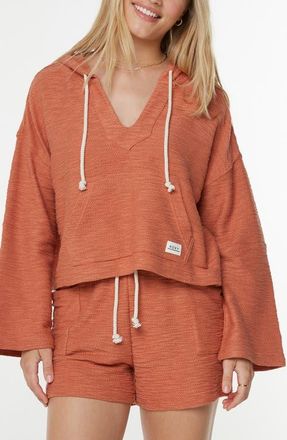 Roxy Rich Coast Hoodie in Aragon Solid at Nordstrom, Size Xx-Large