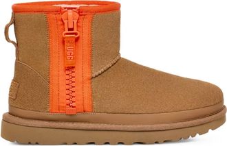 UGG Classic Mini Tipper Tape Chestnut laarzen met logo - Bruin