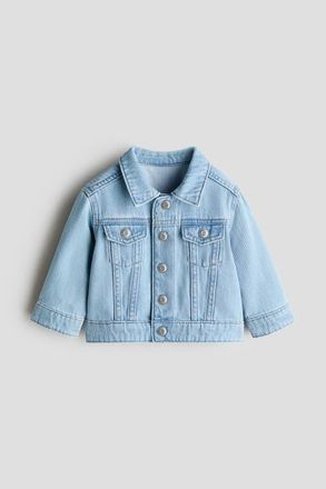 H&M Denim Jacket in Light Denim Blue at Nordstrom, Size 18M