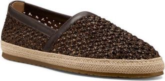 Stuart Weitzman Dunn Espadrille in Dark Brown at Nordstrom, Size 10.5
