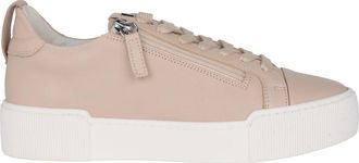 H&ouml;gl Stijlvolle damessneaker - Beige - Dames - Sneakers - Beige - 41 EU - Su&egrave;de - Schoenen