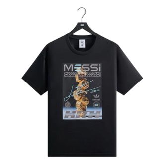 Kith x Messi for adidas Football Graphic T-Shirt Black ADKU4271