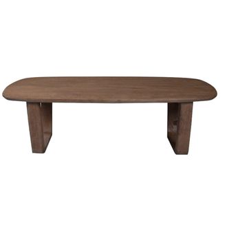 Moloo Mesa de centro de madera maciza marr&oacute;n