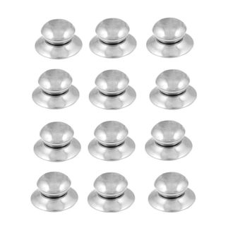 Trade Shop Trade Shop - Set 12 Pezzi Pomelli Per Coperchi Universali Pentole Padelle Manici