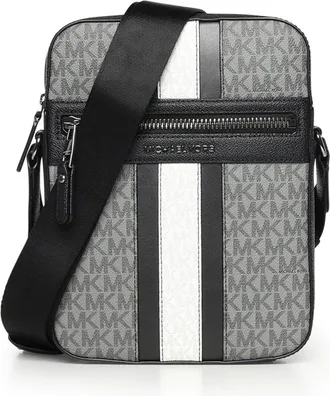 Michael Kors Messenger Bags, male, Gray, Size: ONE SIZE Messenger Bags