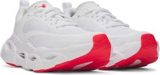 Under Armour UA Halo Racer Running Shoe in White/Red at Nordstrom, Size 9.5
