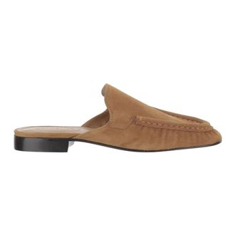 ARMARIUM Suede Mules - Dames - Slip ons - Bruin - 38 EU - Su&egrave;de - Schoenen