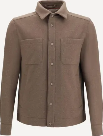 Herno Snap-button Jacket Male 46