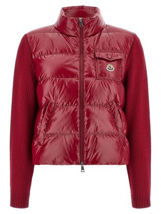 Moncler Wattierte Strickjacke