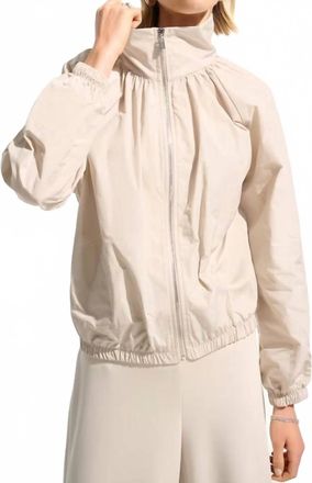 Joseph Ribkoff Casual Sport Windbreaker Jacket In Moonstone
