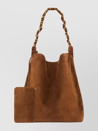 Saint Laurent amalia tote bag braided handle