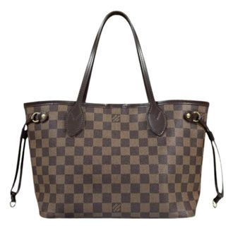 Louis Vuitton Pre-owned Tote Bags, female, Brown, Size: ONE SIZE Pre-owned Damier Canvas Tote Pouch