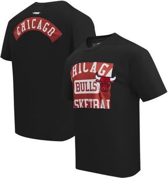 Pro Standard Mens Pro Standard Black Chicago Bulls Made To Play Drop Shoulder T-Shirt at Nordstrom, Size X-Large