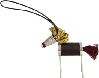 Dior Pre-owned Accessories, female, Black, Size: ONE SIZE Pre-owned Bijou de sac Cheval Key Holder
