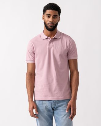 Boss Orange by Hugo Boss Passenger Slim-Fit Poloshirt in Roze