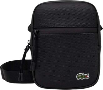 Lacoste Piccola Borsa a Tracolla Lcst Slimline - - Bags - Uomo - Nero - ONE SIZE