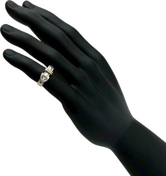 Hermès Silver Silver 925 Band Ring (Pre-Owned)