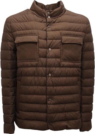 Herno Lichtgewicht Donsjack - Heren - Winterjassen - Bruin - XL - Jassen