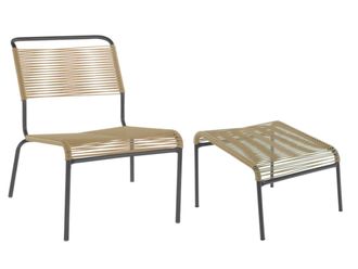 Schubiger M&ouml;bel Lounger + Hocker S&auml;ntis