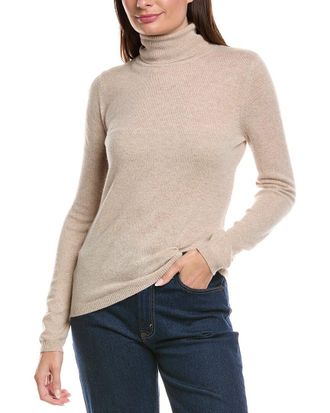 Fort&eacute; Cashmere Turtleneck Cashmere Sweater
