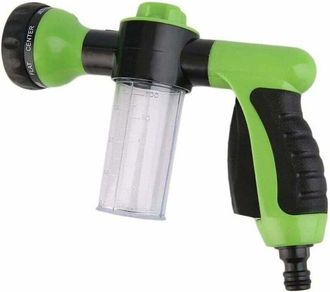 OEM Pistola A Spruzzo Per Tubo Flessibile Con Contenitore Per Sapone O Fertilizzante - Idropulitrice - Accessori Per Irrigazione - 8 Modalit&agrave; Di Irrigazio