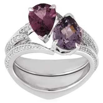 Stephen Webster Thorn Embrace Duo Band Rings, Size 5