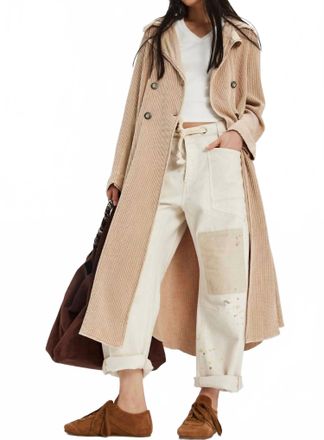 Free People One Landon Jacket In Sand
