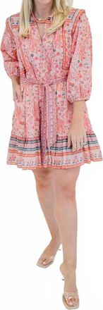 Cleobella Frieda Mini Dress In Dahlia