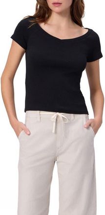 Paige Leita Top in Black at Nordstrom, Size Xx-Small