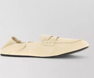Miu Miu suede leather slippers