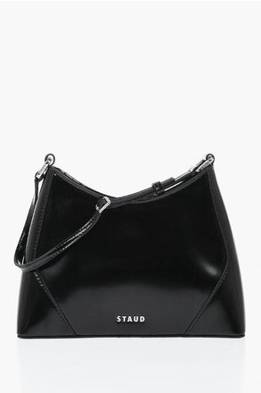 Staud Brushed Leather Shoulder Bag LINDA size One Size