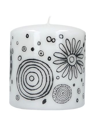 10 Corso Como graphic-print medium candle (10cmx10cm) - White