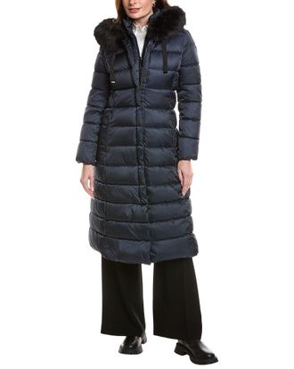 Elie Tahari Nellie Maxi Puffer Coat