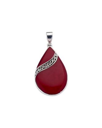 Samuel B. Samuel B Silver Coral Pendant