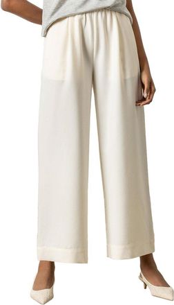 Lilla P Wide Leg Pull-On Easy Fit Pant