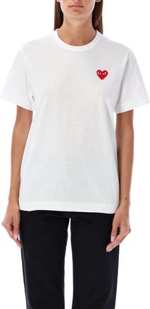 Comme Des Gar&ccedil;ons Magliette e polo Comme Des Garcons Play bianche