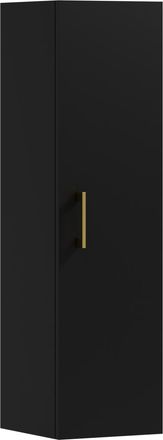 OEM Columna De Ba&ntilde;o Luna 110 Negra Para Colgar En La Pared (w7)