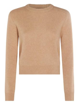 Kujten crew-neck cashmere sweater - women - Cashmere - 4 - Neutrals
