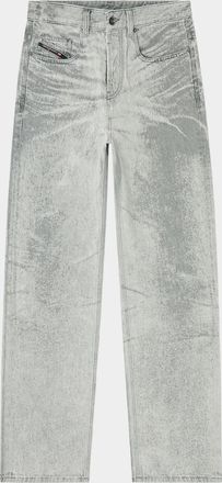 Diesel Men & apos;s 2001 D-Macro Wide-Leg Jeans