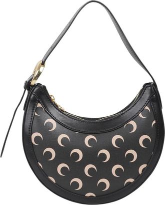 Marine Serre Dames, Tassen, Zwart, Maat: ONE Size Katoen